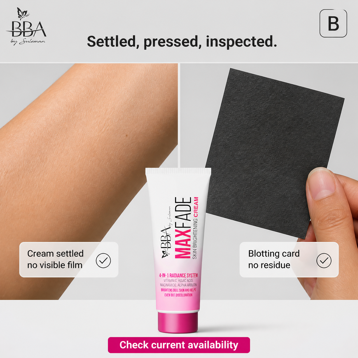 Maxfade Skin Brightening Cream