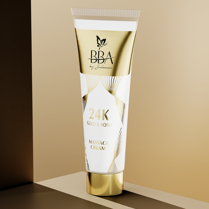 24K Gold & Roses Massage Cream