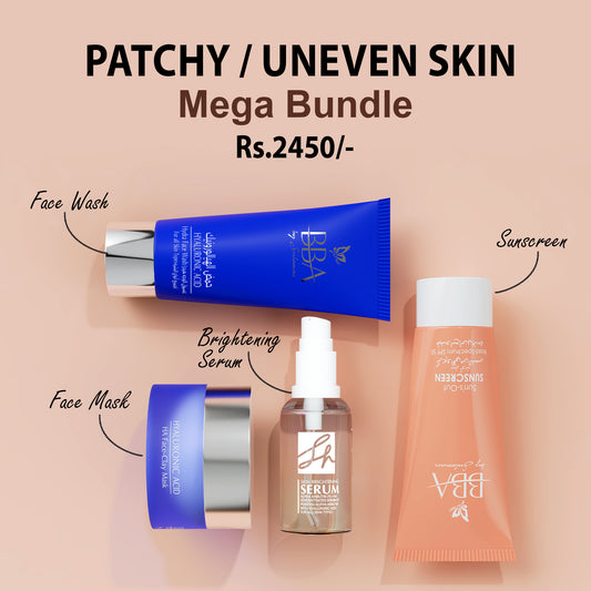 Skincare Pack with SPF 35 for Patchy/Uneven Skin