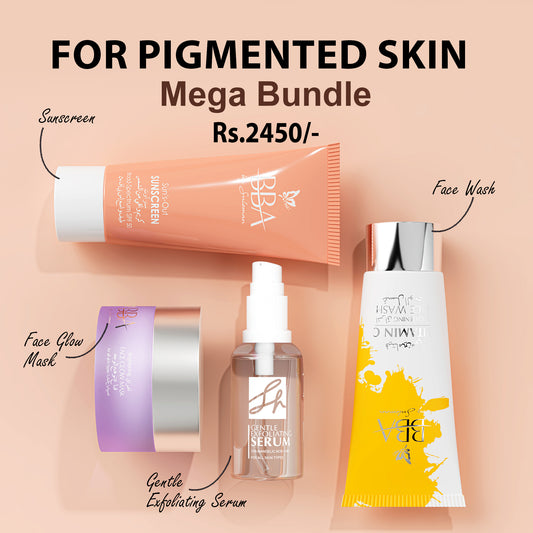 Skincare Pack with SPF 35 for Pigmented Skin oily
