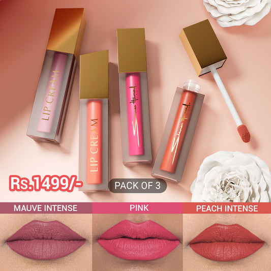 LIP CREAM PACK OF 3