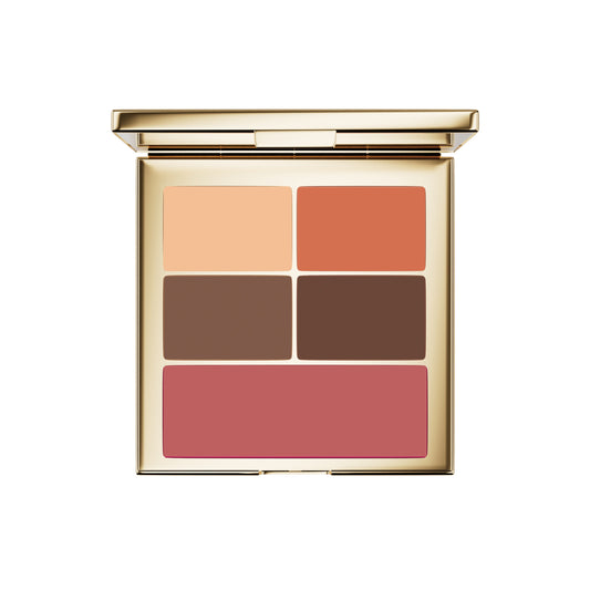 24K Gold & Roses Sculpt Palette