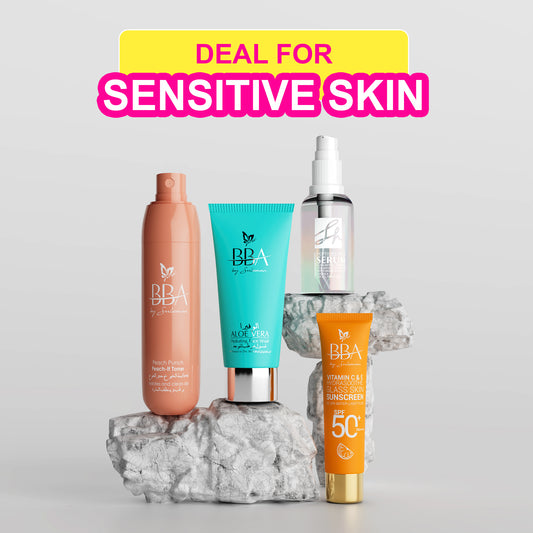 Skincare Pack with SPF 35 for Sensitive Skin
