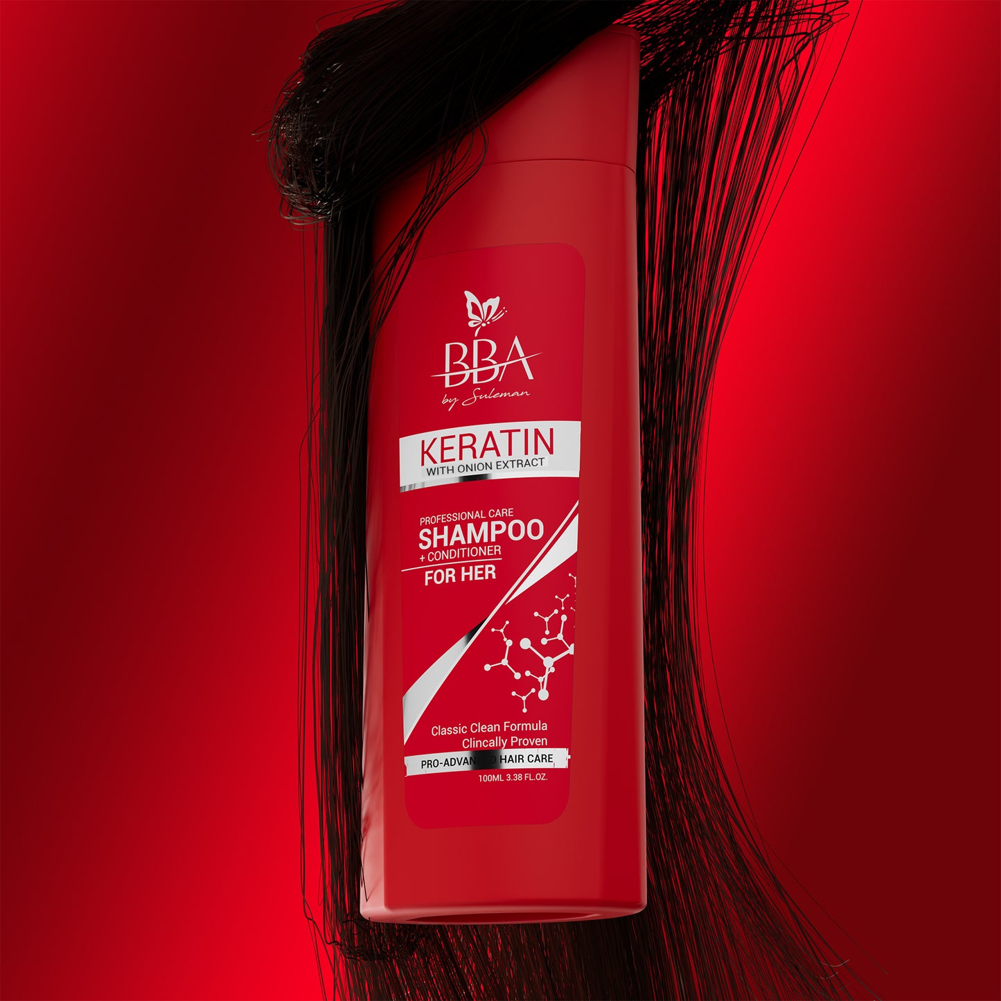 Shampoo + Conditioner for Her (Keratin with Onion Extract)