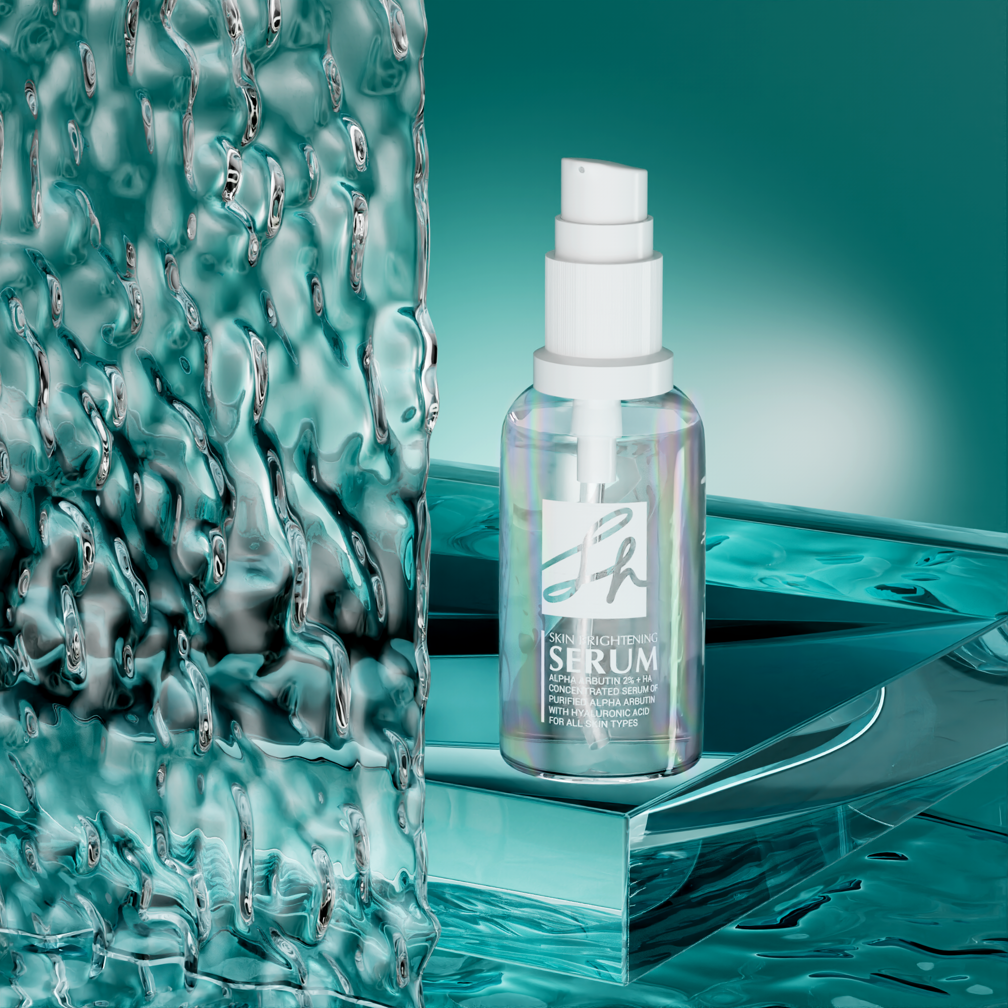 SH SKIN BRIGHTENING SERUM Alpha-Arbutin and HA Serum – BBA by Suleman