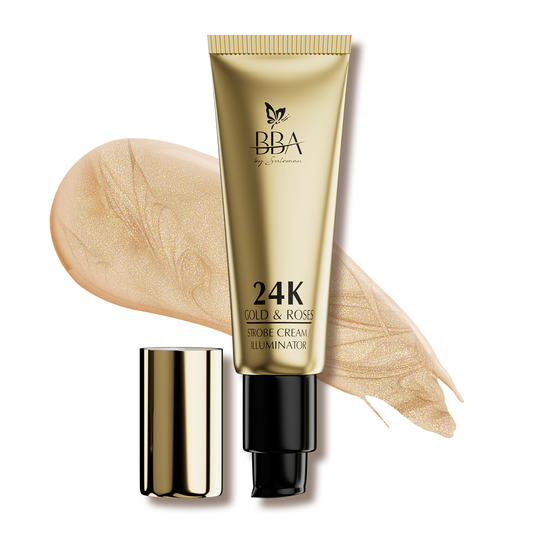 24K Gold & Roses Strobe Cream / illuminator