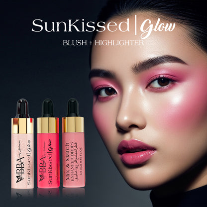 Sunkissed Glow Blush + Highlighter (PACK OF 3)
