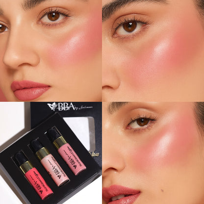 Sunkissed Glow Blush + Highlighter (PACK OF 3)