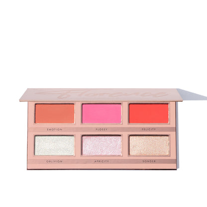 Florence V.02 Ultra Glow Blush & Highlighter Palette