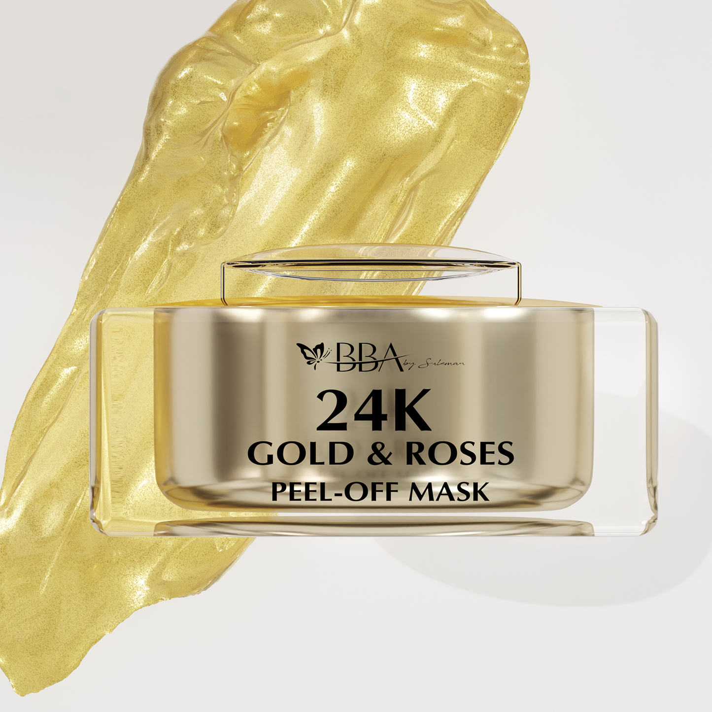 24K Gold & Roses Peel-Off Mask